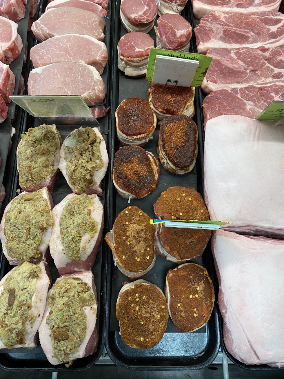 Fine Meats & Sausages Stoddard's Meat Market & Catering Cottage